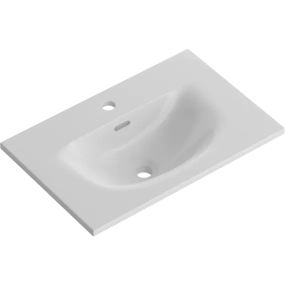 Тумба подвесная с раковиной BelBagno 60 см MARINO-CER-MINI-600-2C-SO-NL-P (раковина BB-8099-3-60) Nero Lucido - фото 12