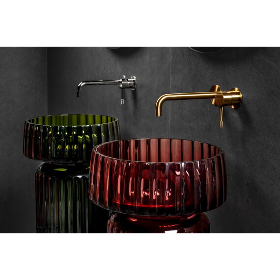 Раковина-чаша Boheme Glow 40 см 810-RIB-G-BUR, burgundy - фото 11