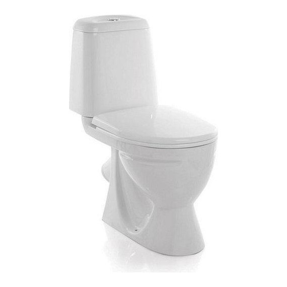 Унитаз напольный Sanita Идеал комфорт WC.CC/Ideal/2-DM/WHT.G/S1 с крышкой микролифт - фото 2