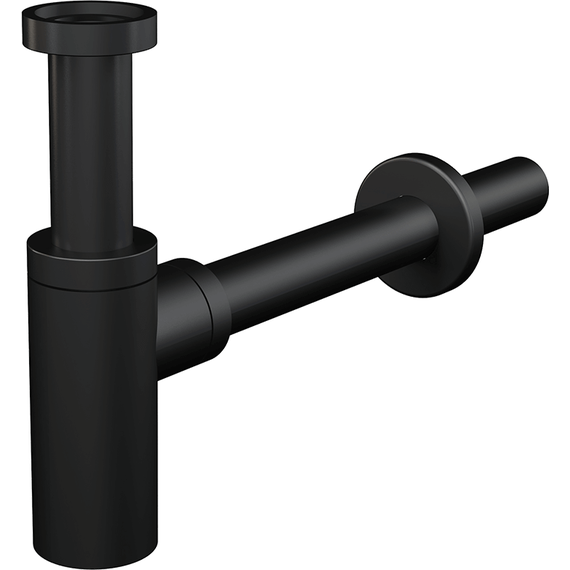 Сифон для умывальника AlcaPlast A400BLACK DESIGN DN32 - фото 