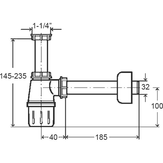 Сифон для раковины Viega 103927 DN32 - фото, картинка 2 Сифон для раковины Viega 103927 DN32 - фото 2