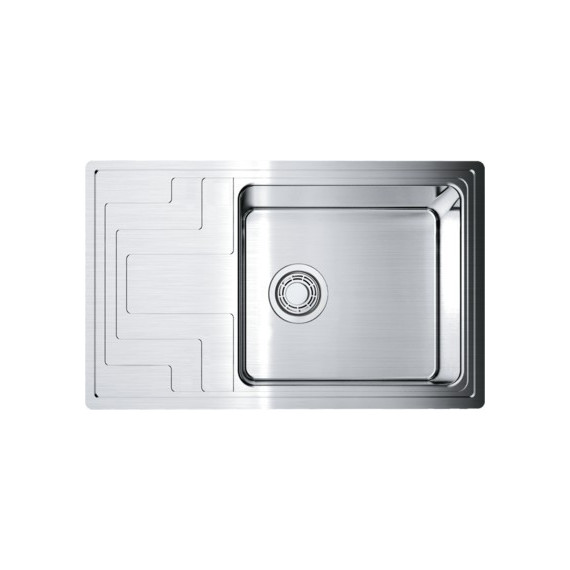 Кухонная мойка Omoikiri Mizu 78-LB-IN (4973729) 0,9 мм, нержавеющая сталь - фото, картинка 2 Кухонная мойка Omoikiri Mizu 78-LB-IN (4973729) 0,9 мм, нержавеющая сталь - фото 2