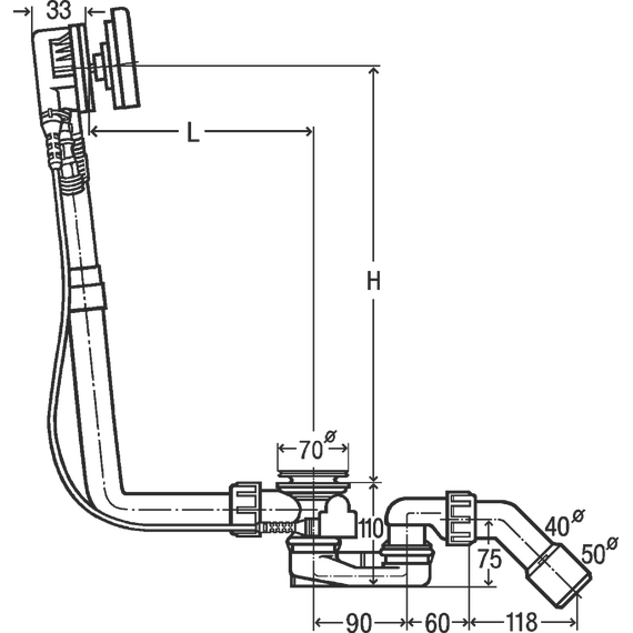 Сифон для ванны Viega Multiplex Trio Visign MT9 723347 - фото, картинка 4 Сифон для ванны Viega Multiplex Trio Visign MT9 723347 - фото 4