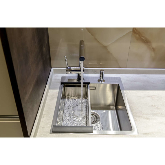 Кухонная мойка Omoikiri AKISAME 41-IN (4973056) 1,2 мм, нержавеющая сталь, Цвет производителя: нержавеющая сталь матовая - фото 2