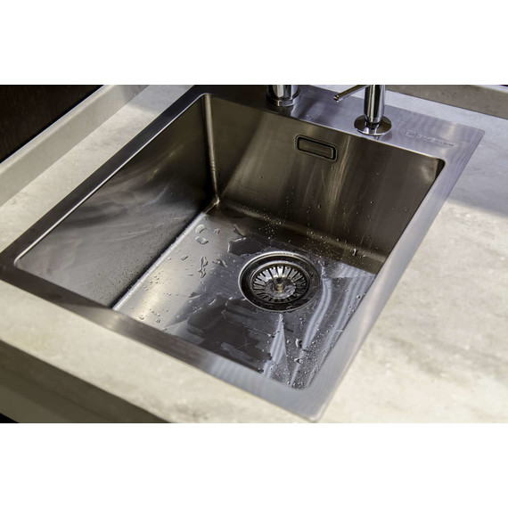 Кухонная мойка Omoikiri AKISAME 41-IN (4973056) 1,2 мм, нержавеющая сталь, Цвет производителя: нержавеющая сталь матовая - фото 3