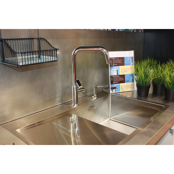 Кухонная мойка Omoikiri AKISAME 78-IN-R (4973061) 1,2 мм, нержавеющая сталь - фото 2