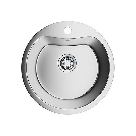 Кухонная мойка Omoikiri SAROMA 51-1-IN (4993007) 0,8 мм, нержавеющая сталь, Цвет производителя: нержавеющая сталь матовая - фото 
