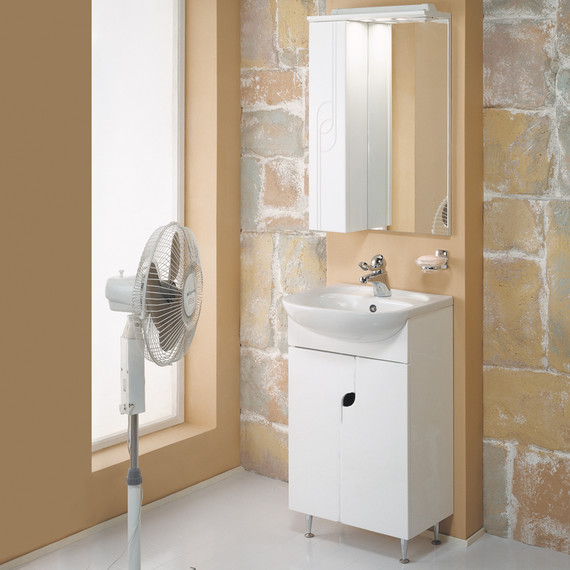 Зеркало шкаф Акватон Панда 50 см L 1A007402PD01L - фото 3