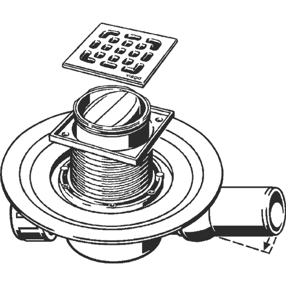 Сливной трап Viega Advantix 583217 - фото, картинка 3 Сливной трап Viega Advantix 583217 - фото 3