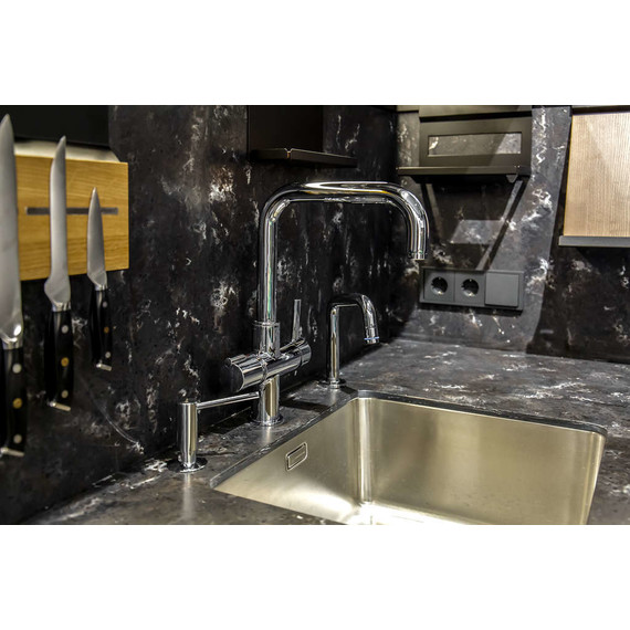 Кухонная мойка Omoikiri TADZAVA 54-IN (4993512) 1 мм, нержавеющая сталь, Цвет производителя: нержавеющая сталь матовая - фото 3