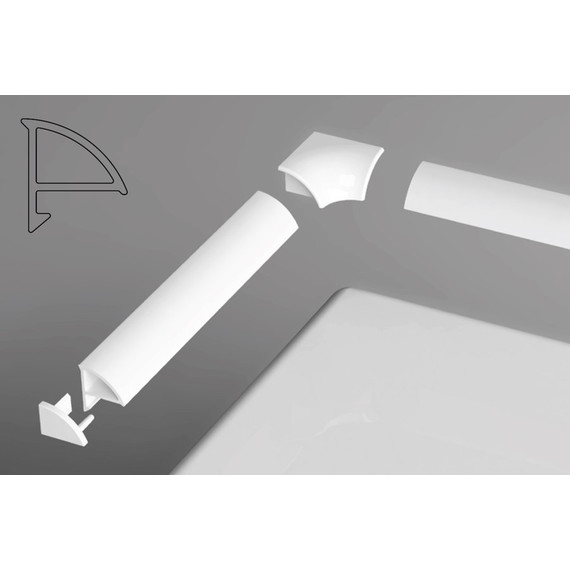 Набор для декоративной планки Ravak B440000001 - фото, картинка 2 Набор для декоративной планки Ravak B440000001 - фото 2