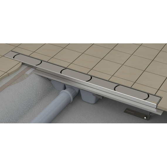 Трап Ravak 10° 750 X01626, Цвет производителя: нержавеющая сталь/мат, Размер трапа: 750 - фото 3