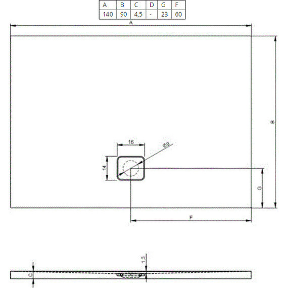 Акриловый поддон Riho Basel 418 140х90 см D005027005 - фото, картинка 2 Акриловый поддон Riho Basel 418 140х90 см D005027005 - фото 2