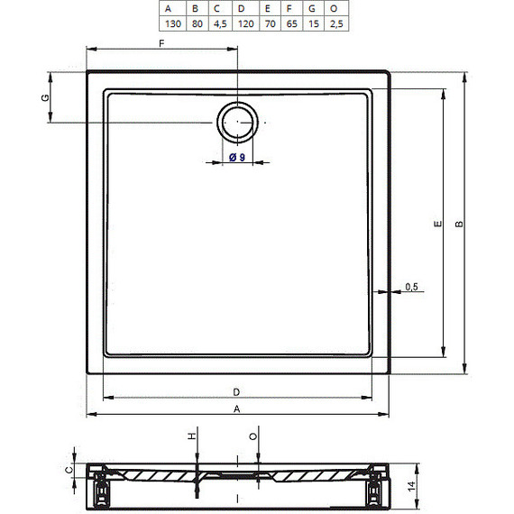 Акриловый поддон Riho Davos 243 130х80 см D002015005 - фото, картинка 2 Акриловый поддон Riho Davos 243 130х80 см D002015005 - фото 2