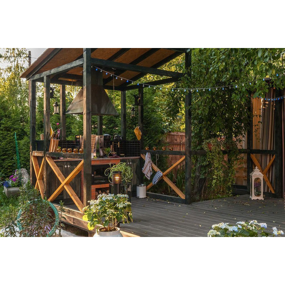 Смеситель для кухни Omoikiri Kanto-PVD-LG 4994014, светлое золото/черный - фото 10