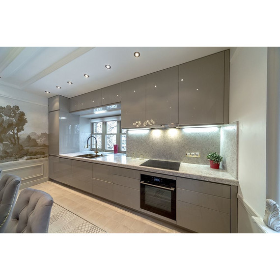 Смеситель для кухни Omoikiri Kanto-PVD-LG 4994014, светлое золото/черный - фото 11