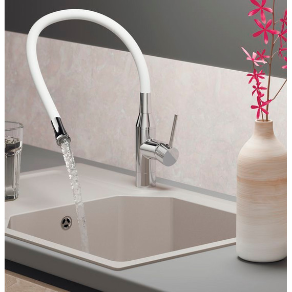 Смеситель для кухни Omoikiri Yatomi-BN-BL 4994247, сталь/черный - фото 4