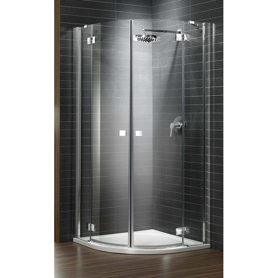 Душевое ограждение Radaway Almatea PDD 100х100 см, хром/тонированное - фото 