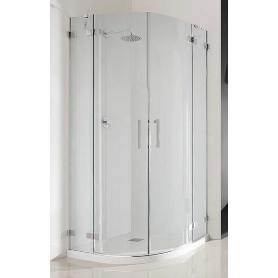 Душевое ограждение Radaway Euphoria PDD 100х100 см, хром/прозрачное - фото 