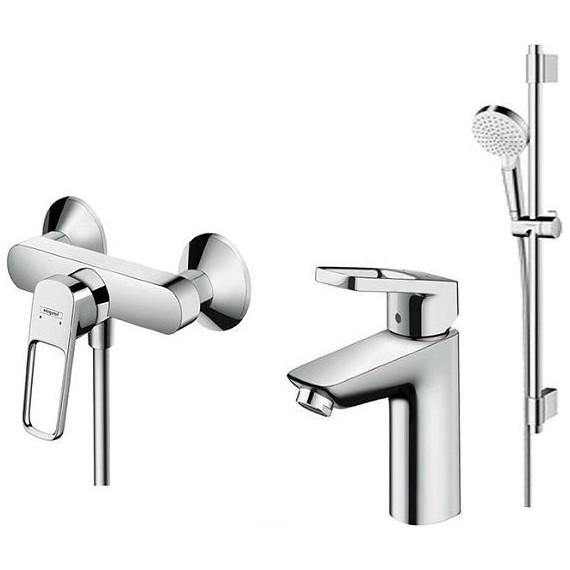 Набор смесителей для душа Hansgrohe Logis Loop 1032018 - фото 