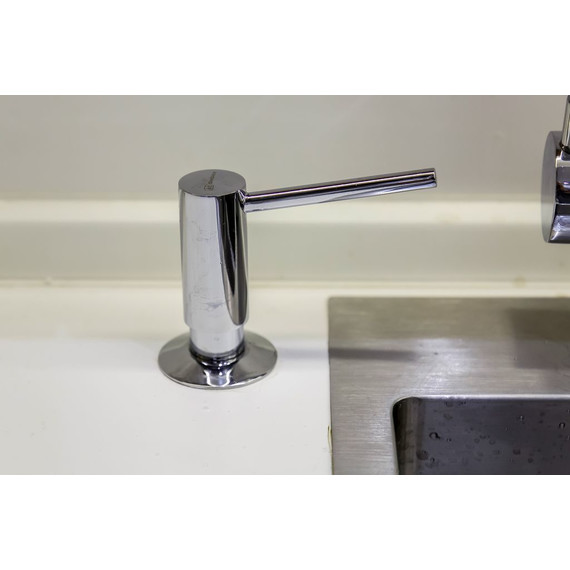 Дозатор для моющего средства OM-02-C 4995004, хром - фото 6