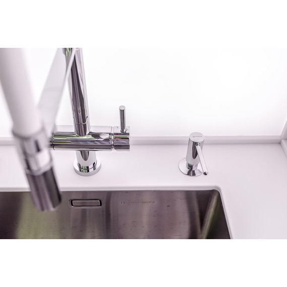 Дозатор для моющего средства OM-02-C 4995004, хром - фото 7