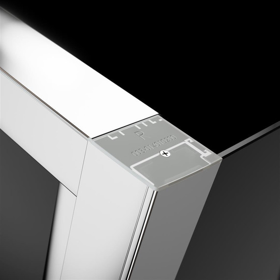 Душевое ограждение Radaway Evo DW+S 100х100 см, хром/прозрачное - фото 6