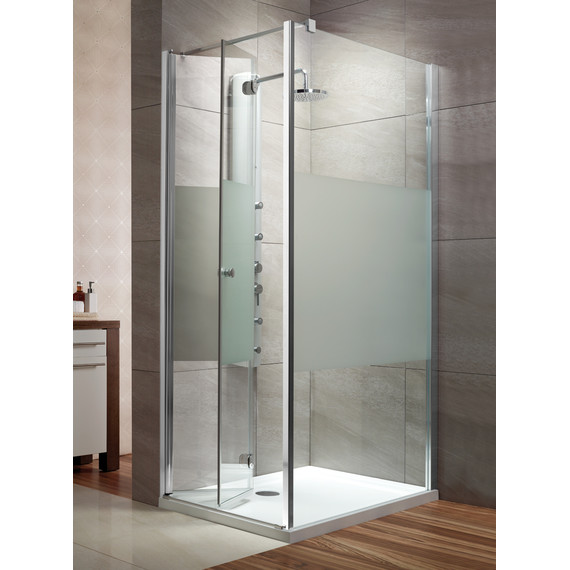 Душевое ограждение Radaway EOS KDJ-B 80х80 см L/R, хром/матовое - фото 
