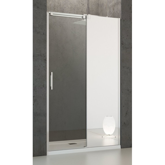 Душевая дверь Radaway Espera DWJ Mirror 140 см L/R, хром/прозрачное/зеркальное - фото 3