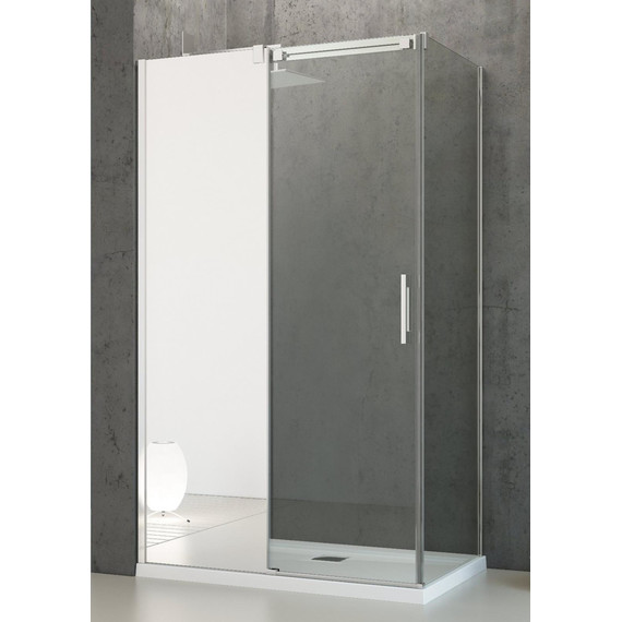 Душевое ограждение Radaway Espera KDJ Mirror 120х80 см L/R, хром/прозрачное/зеркальное - фото 