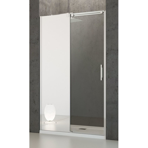 Душевая дверь Radaway Espera DWJ Mirror 140 см L/R, хром/прозрачное/зеркальное - фото 