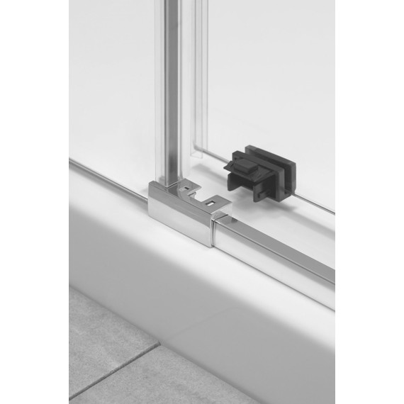 Душевая дверь Radaway Espera DWJ Mirror 100 см L/R, хром/прозрачное/зеркальное - фото 9