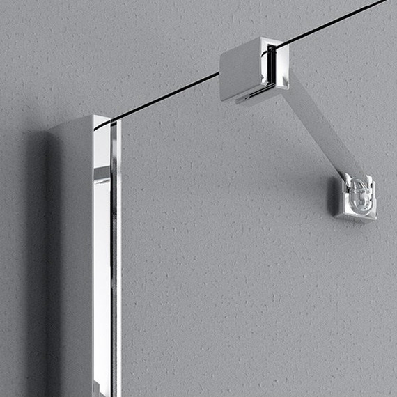 Душевое ограждение Radaway Fuenta New KDD 90х90 см, хром/прозрачное - фото 7