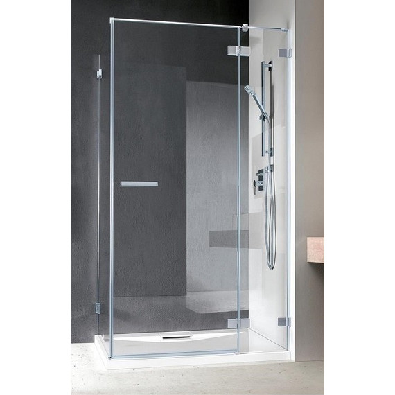 Душевое ограждение Radaway Euphoria KDJ 90х90 см L/R, хром/прозрачное - фото 4