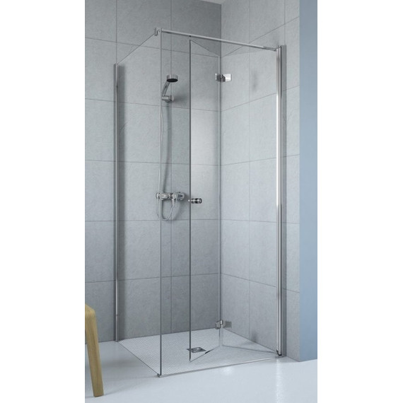 Душевое ограждение Radaway Fuenta New KDJ-B 90х90 см L/R, хром/прозрачное - фото 4