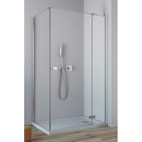 Душевое ограждение Radaway Fuenta New KDJ 110х90 см L/R, хром/прозрачное - фото 4