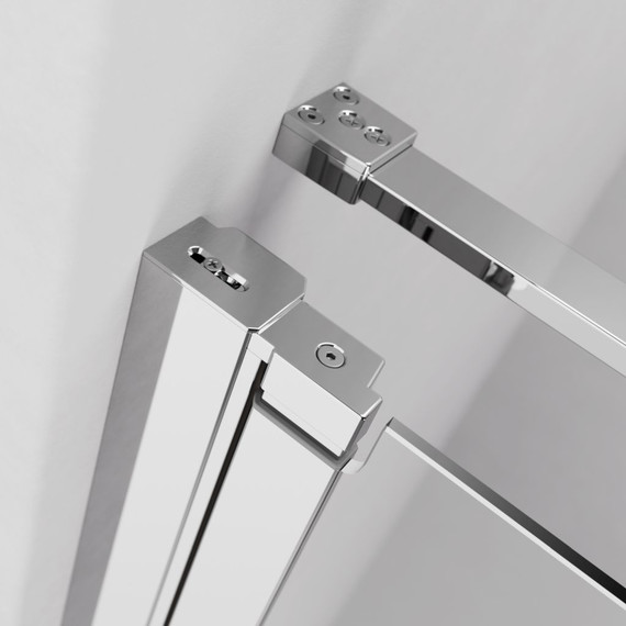 Душевое ограждение Radaway Nes KDJ I 80х80 см L/R, хром/прозрачное - фото 10