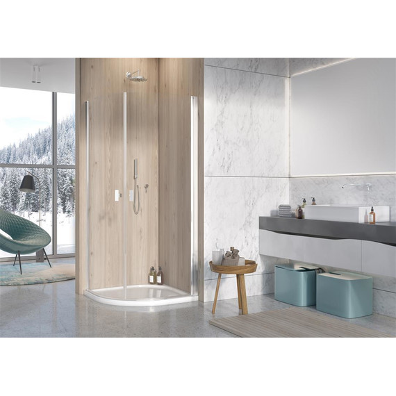 Душевое ограждение Radaway Nes PDD I 90х90 см, хром/прозрачное - фото 4