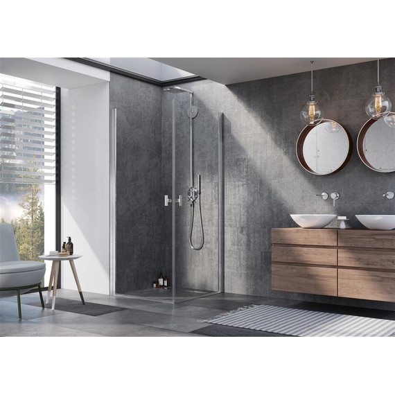 Душевое ограждение Radaway Nes KDD I 100х100 см, хром/прозрачное - фото 4