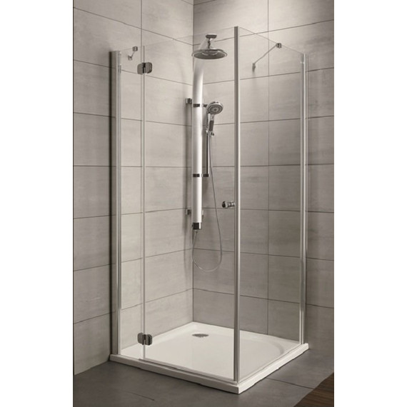 Душевое ограждение Radaway Torrenta KDJ 80х80 см L/R, хром/прозрачное - фото 
