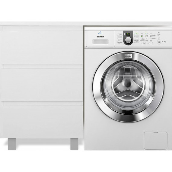 Тумба напольная с раковиной-столешницей Эстет Dallas Luxe 110 см L, 3 ящика ФР-00002018 - фото, картинка 6 Тумба напольная с раковиной-столешницей Эстет Dallas Luxe 110 см L, 3 ящика ФР-00002018 - фото 6