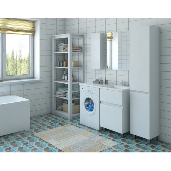 Тумба напольная с раковиной-столешницей Эстет Dallas Luxe 130 см R, 2 ящика ФР-00002268 - фото 6