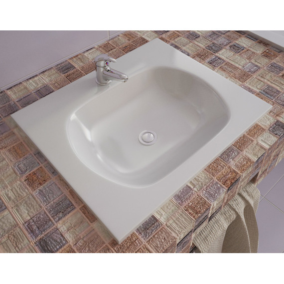 Раковина врезная на столешницу Эстет Милана 60 см ФР-00000786 - фото 3