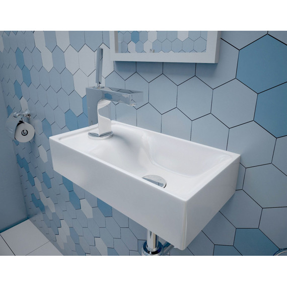 Раковина подвесная Эстет Mini 40 см ФР-00000787 - фото, картинка 5 Раковина подвесная Эстет Mini 40 см ФР-00000787 - фото 5