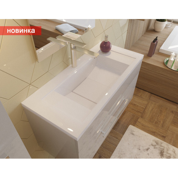 Раковина врезная на столешницу Эстет Элин 80 см ФР-00002620 - фото 3