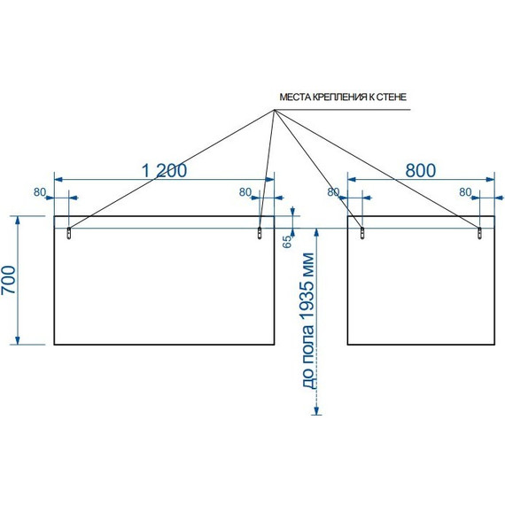 Зеркало Эстет Dallas Luxe 120 см ФР-00001953 - фото, картинка 6 Зеркало Эстет Dallas Luxe 120 см ФР-00001953 - фото 6