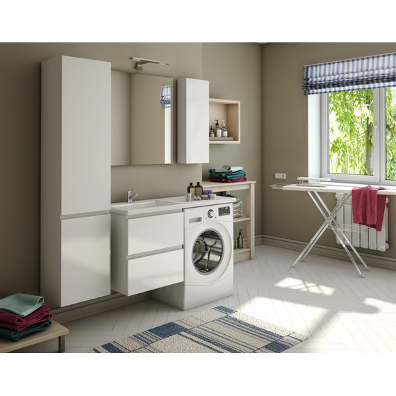 Пенал подвесной Эстет Dallas Luxe 40х175 см, левый ФР-00001948 - фото 7