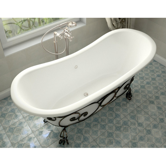 Ванна отдельностоящая Эстет Бостон 180х74 см ФР-00000624 - фото, картинка 3 Ванна отдельностоящая Эстет Бостон 180х74 см ФР-00000624 - фото 3