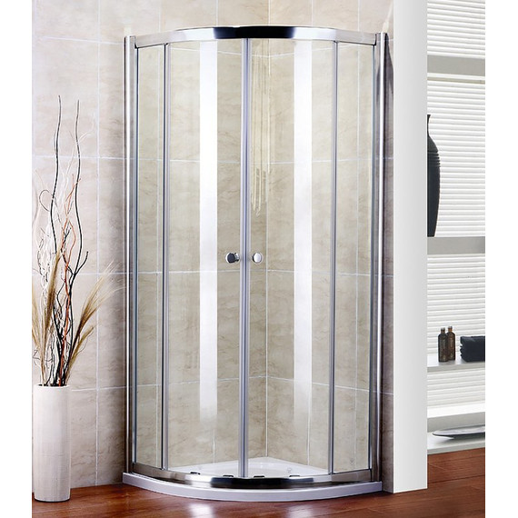 Душевое ограждение Cezares 90х90 см PRATICO-R-2-90-C-Cr, хром/прозрачное - фото 