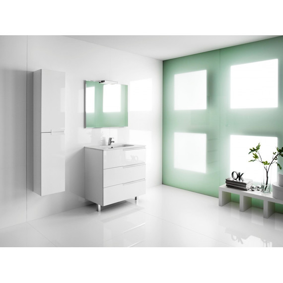 Тумба напольная с раковиной Roca Victoria NORD Ice Edition 60 см ZRU9302834, белый - фото, картинка 5 Тумба напольная с раковиной Roca Victoria NORD Ice Edition 60 см ZRU9302834, белый - фото 5